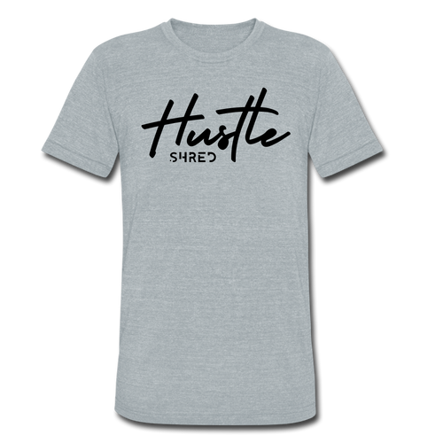 Hustle Tri-Blend T-Shirt - heather gray