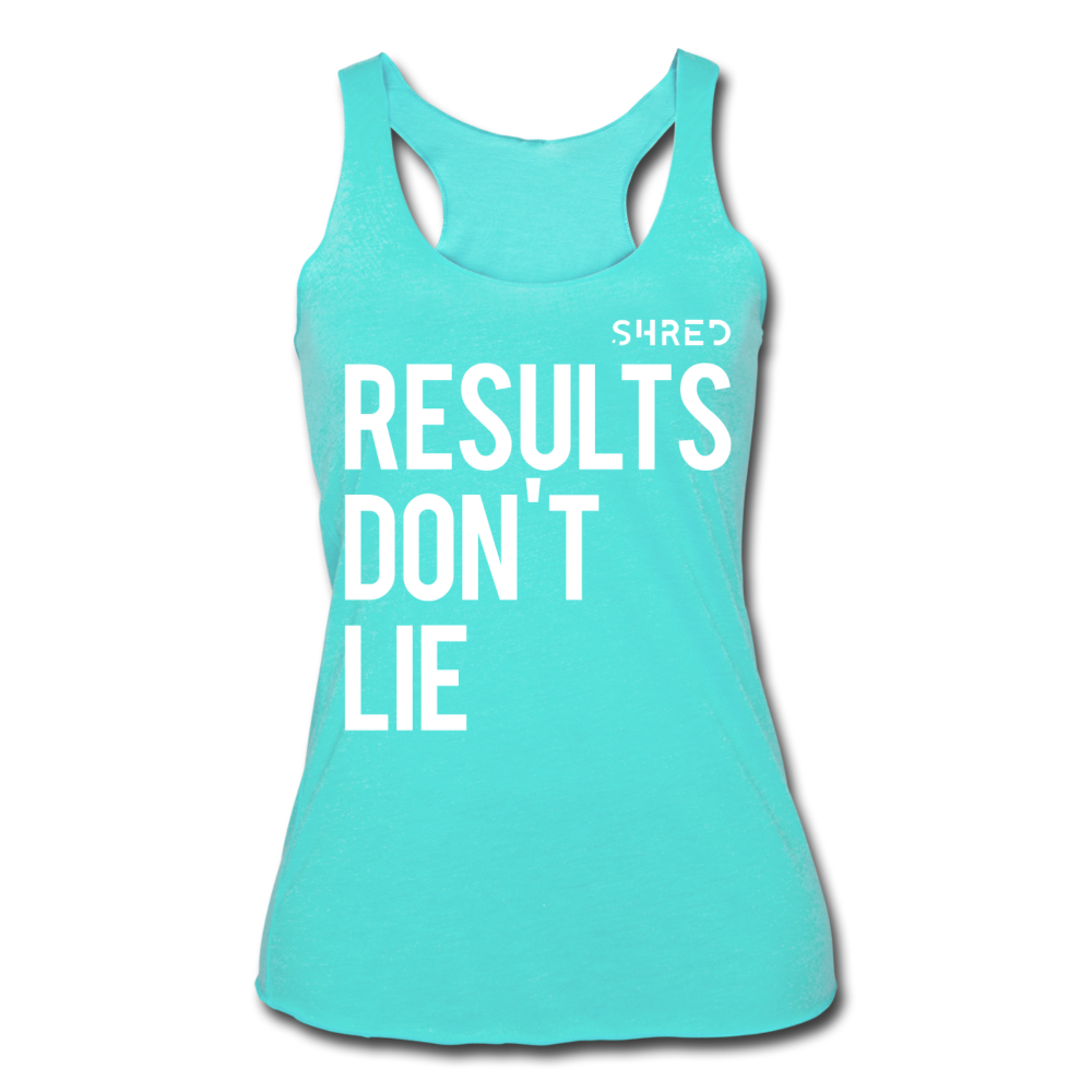 RDL Women’s Tri-Blend Racerback Tank - turquoise